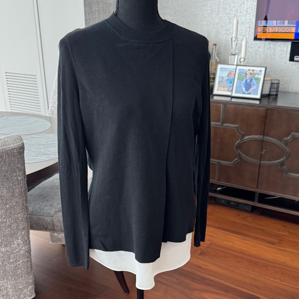Ted Baker London Black and White Sweater - Picture 2 of 5